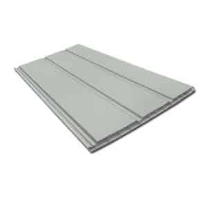 grey hollow soffit board