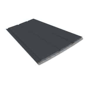 smooth grey hollow soffit board