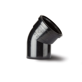 110mm Single Socket Soil Bend
