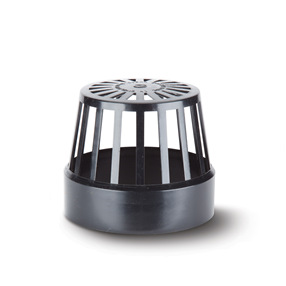 110mm soil vent cage from plastics hub guttering joints products