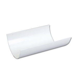 112mm Half Round Plastic 4m Gutter