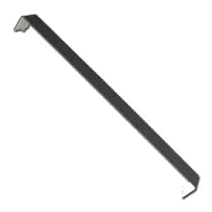smooth grey fascia corner joint
