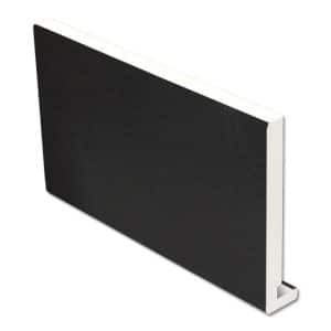 black square fascia board plastic black