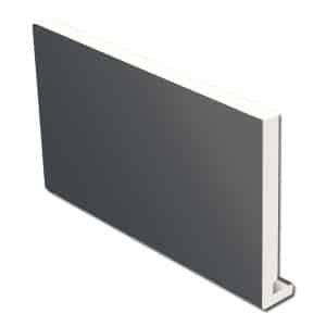 square 450mm fascia smooth grey board plastic