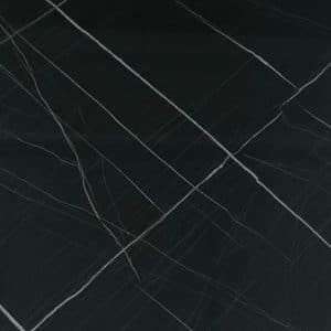 1m x 2.4m Golden Line Black Marble