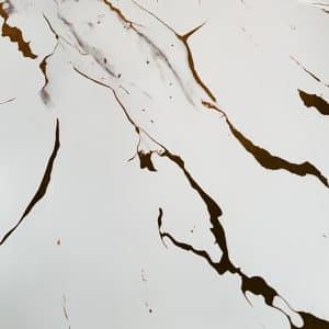 1m x 2.4m Golden Metallic Marble